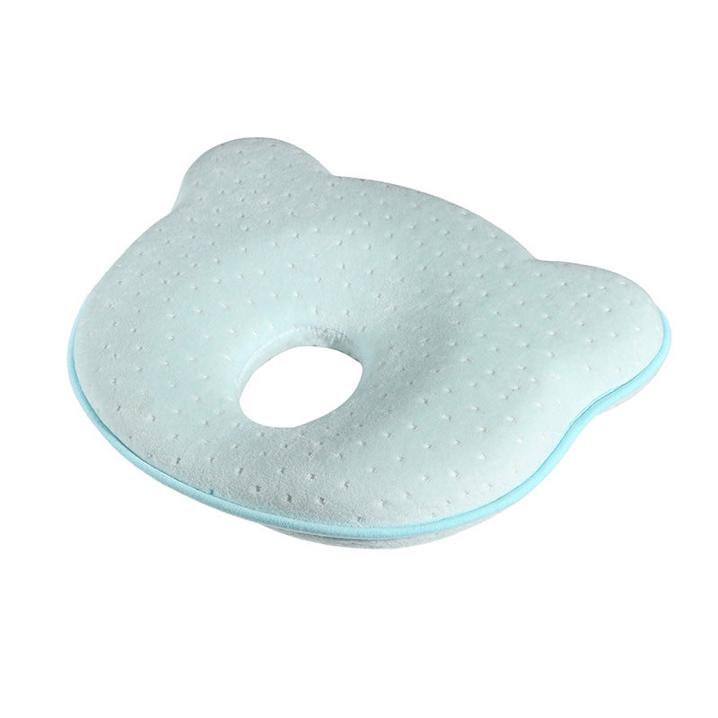 Newborn Infant Anti Roll Head Pillow