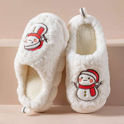 Snowman Plushie Slippers