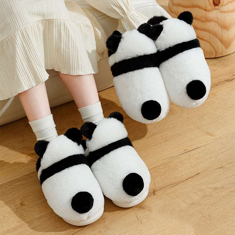 Panda Plush Slippers