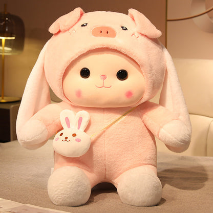 Rabbit Doll Pillow Plush Toy