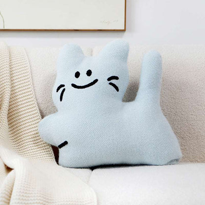 Cat Pillow Cover Cartoon Living Room Sofa