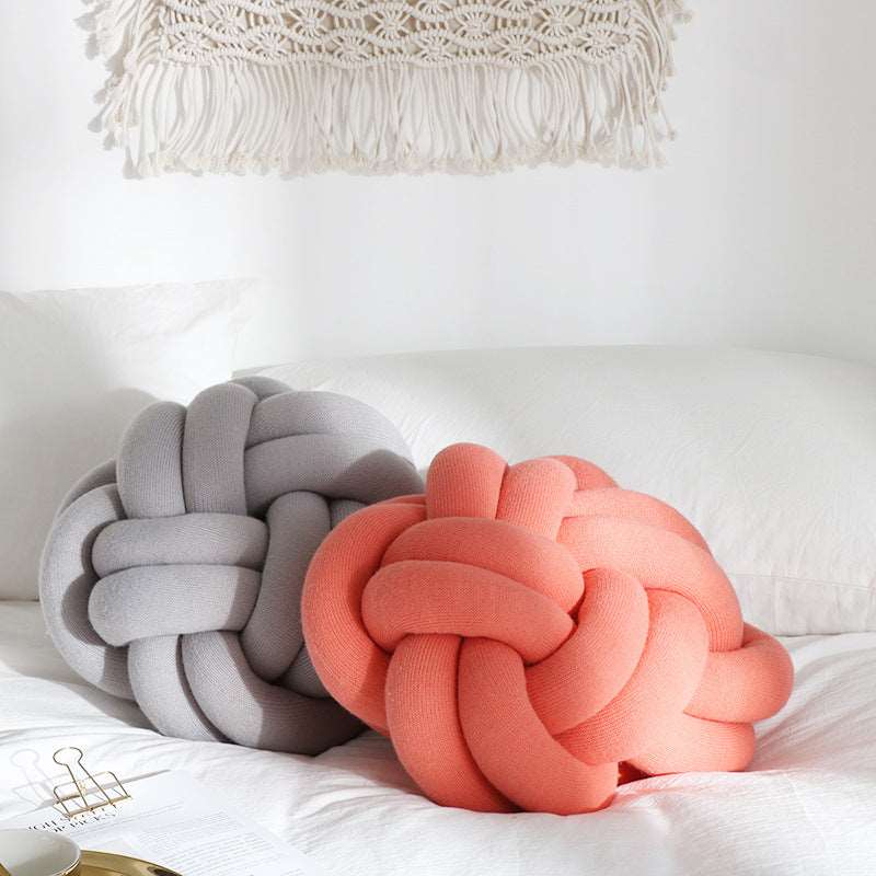 Craft Knot Throw Pillow