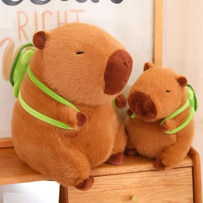 Stuffed Capybara plush with Backpack