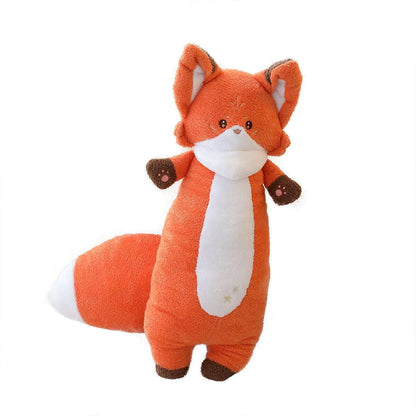 Large Fluffy Ragdoll Fox Plush Toy