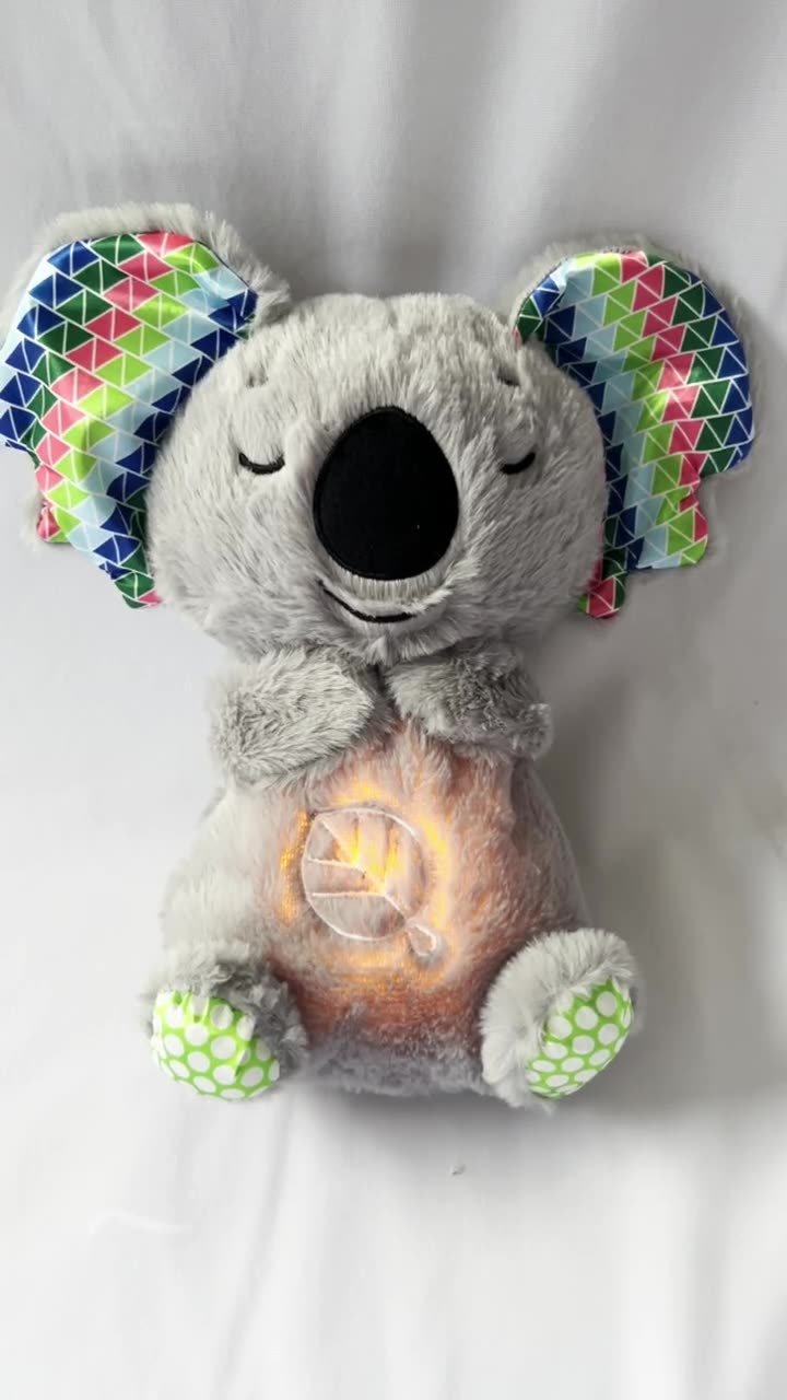 Soothe n Snuggle Koala Musical Plush Sound Baby Toy with Lights