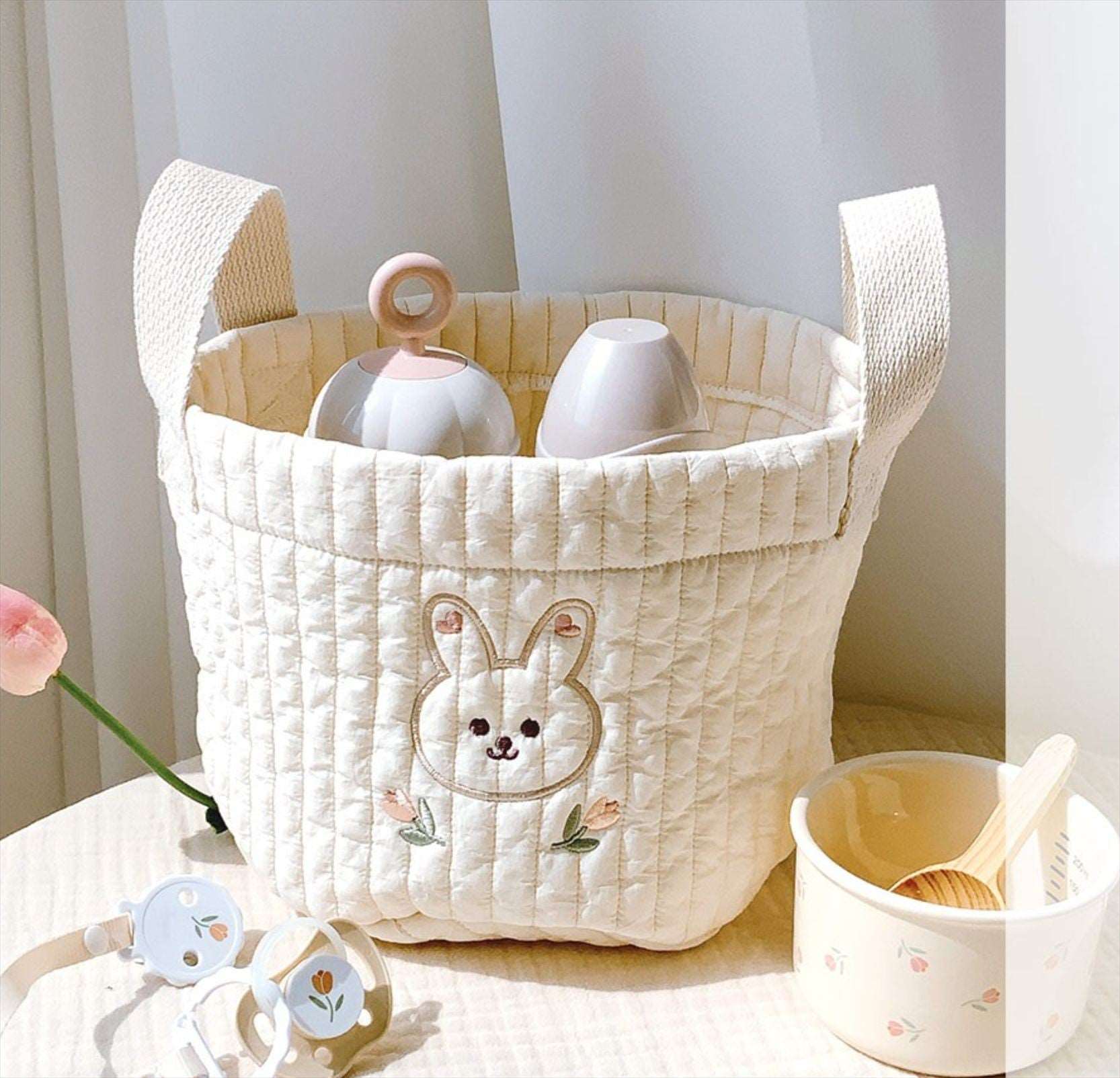 Baby Cotton Toy Storage Basket