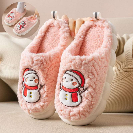 Snowman Plushie Slippers