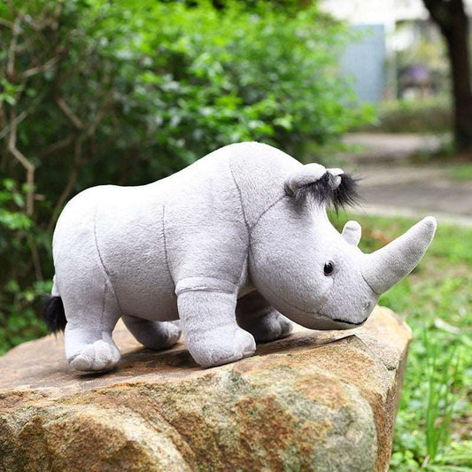 Simulation Rhino Plush Doll Plush Toy Doll