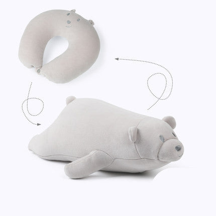 Convertible U-Shaped Travel Pillow