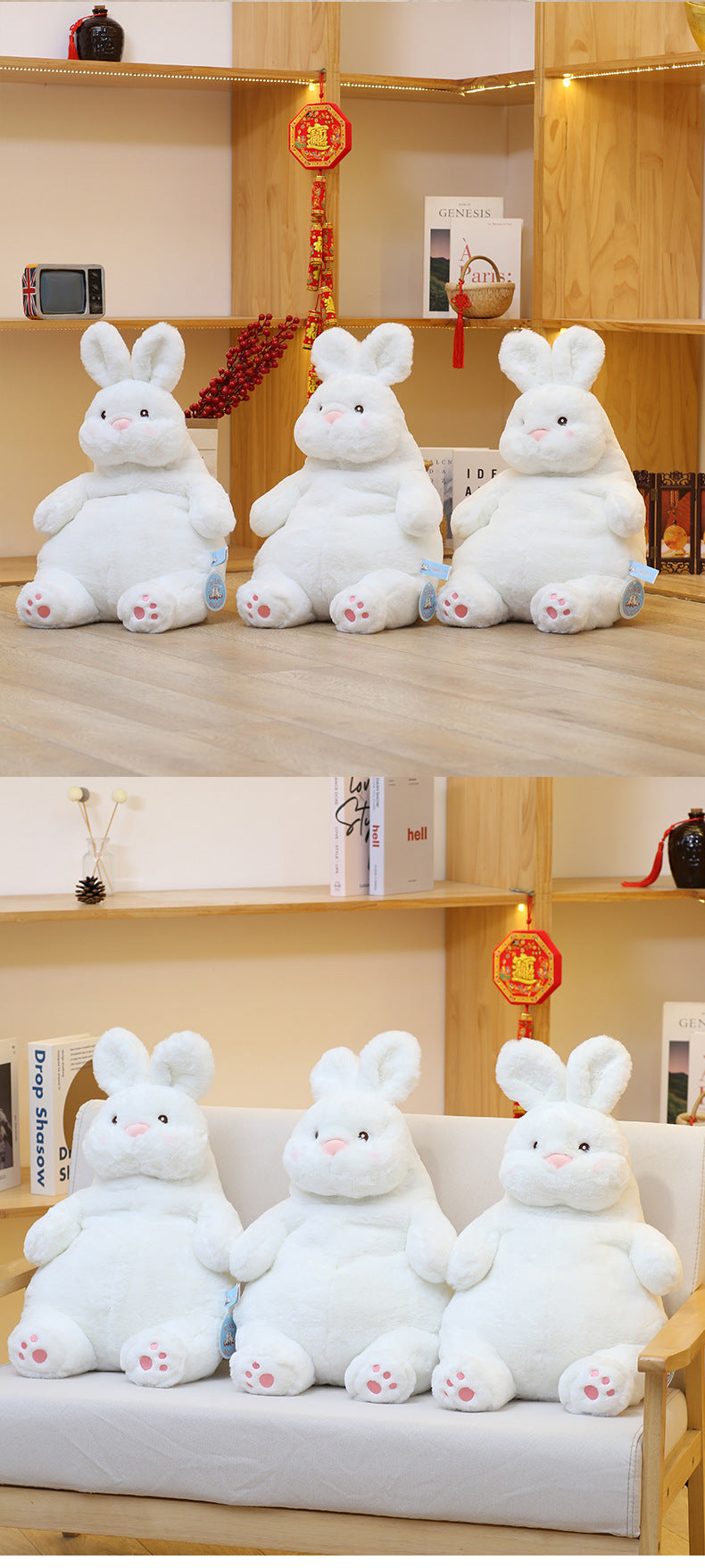 Super Soft Lazy Rabbit Plush Toy