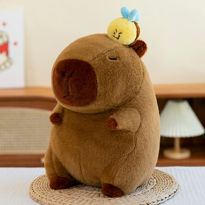 Bee Capybara Plush