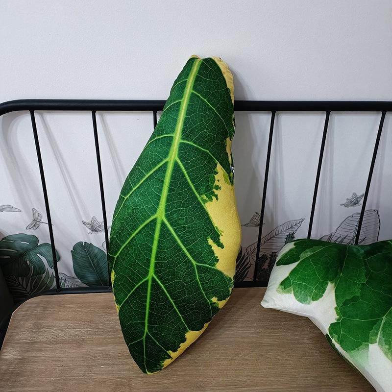 Tropical Plant Throw Pillow