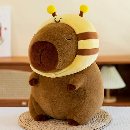 Bee Capybara Plush