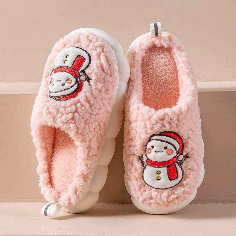 Snowman Plushie Slippers