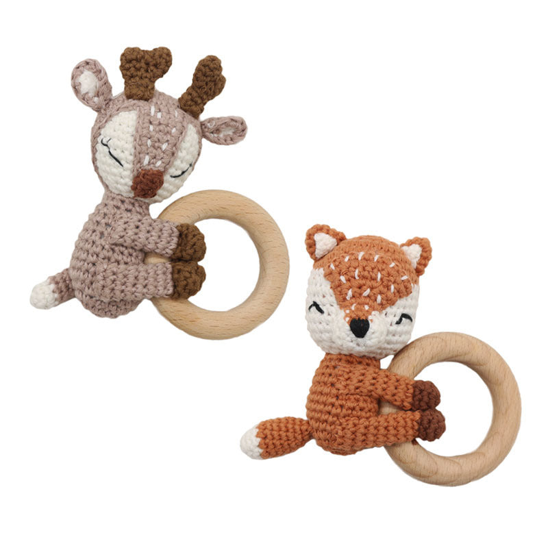 Handmade Fox Baby Toy