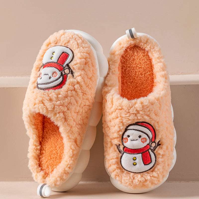 Snowman Plushie Slippers