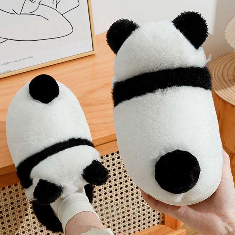 Panda Plush Slippers