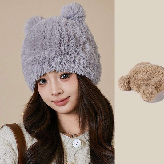 Warm Ear Protection Sweet Girl Style Wool Cap