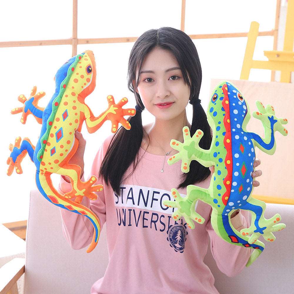 3d Gecko Modeling Doll Plush Toys