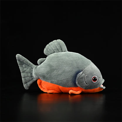 Lifelike Piranha Stuffed Animal for Kids