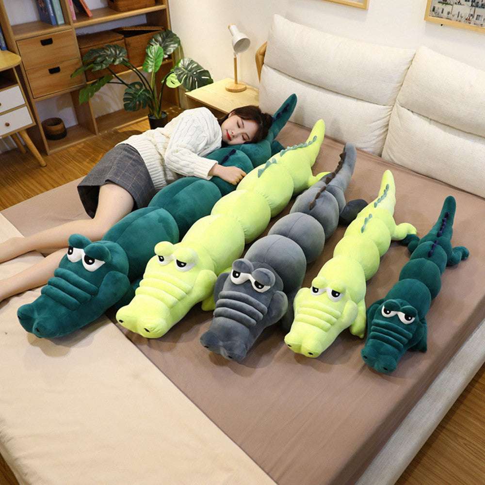 Long Lazy Crocodile Plush Toy