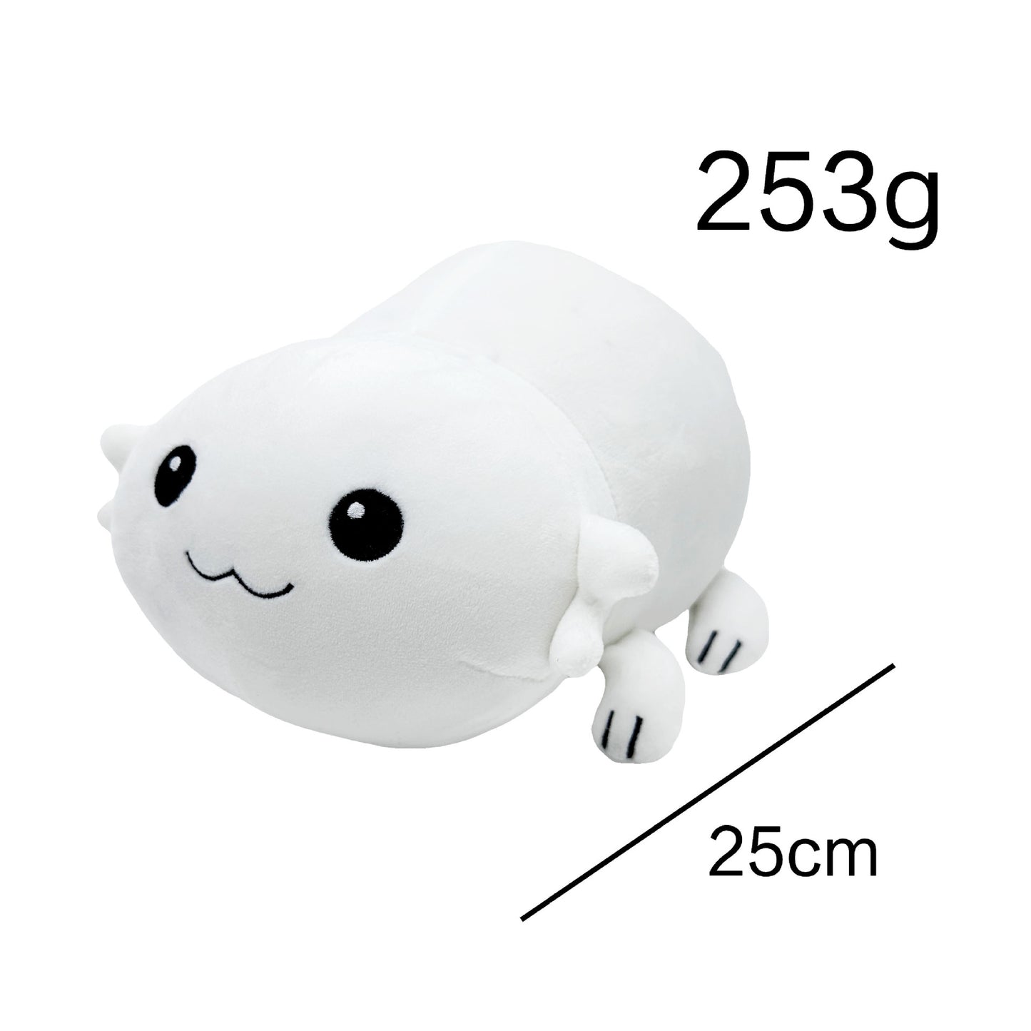 Charming White Salamander Peluche Plushie