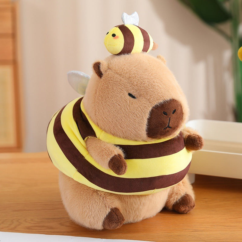 Dress Up Capybara Plush Toy