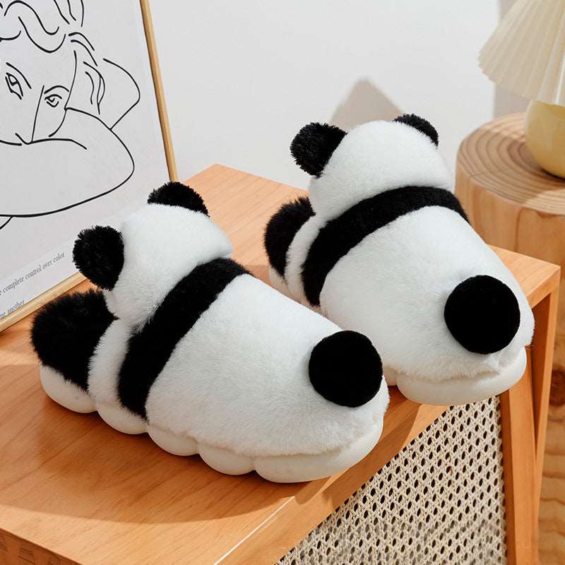 Panda Plush Slippers