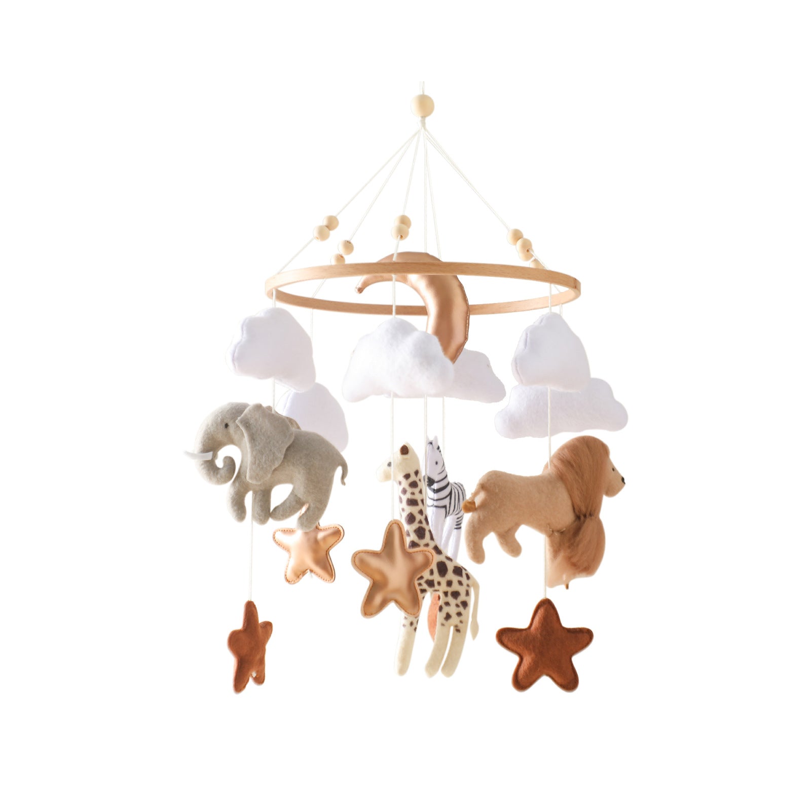 Forest Animal Nursery Crib Decoration