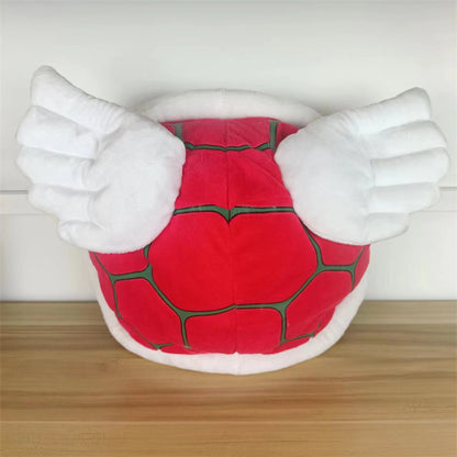 Cute Turtle Shell Plush Backpack for Kids
