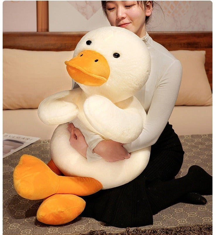 Lying Duck Plush Toy