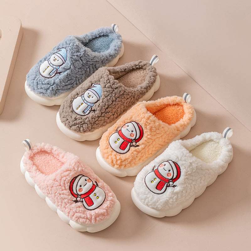 Snowman Plushie Slippers