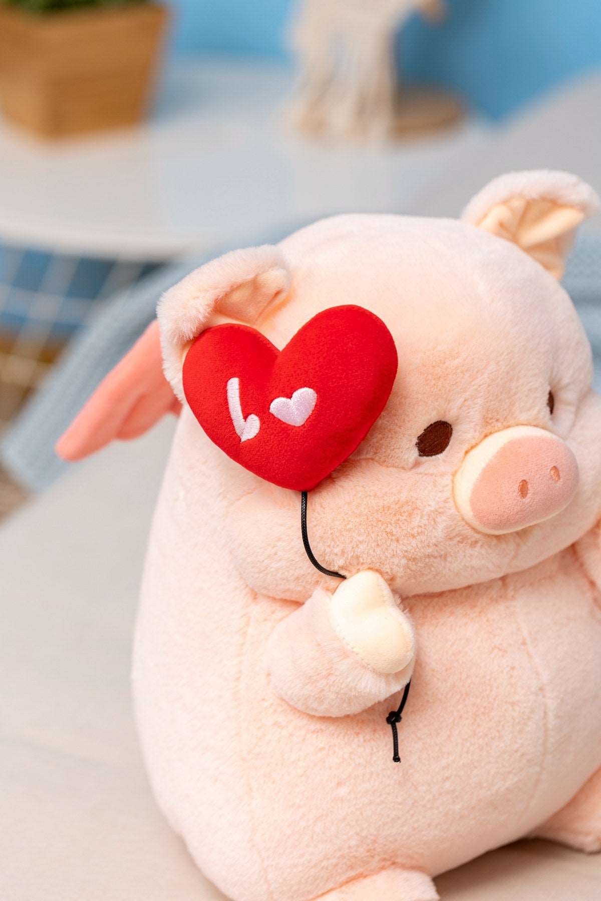 Angelic Piggy Plush Toy