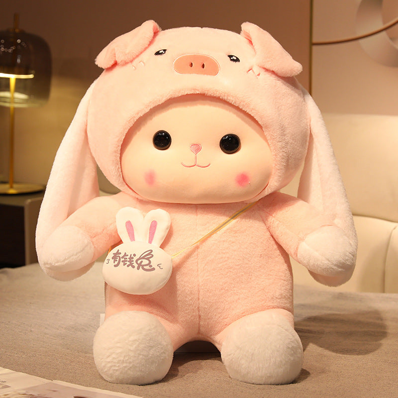 Rabbit Doll Pillow Plush Toy