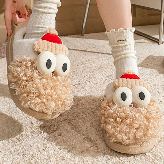 Bearded Santa Claus Cosy Comfort Slippers