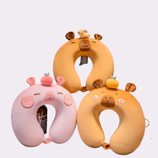 Capybara neck cushion