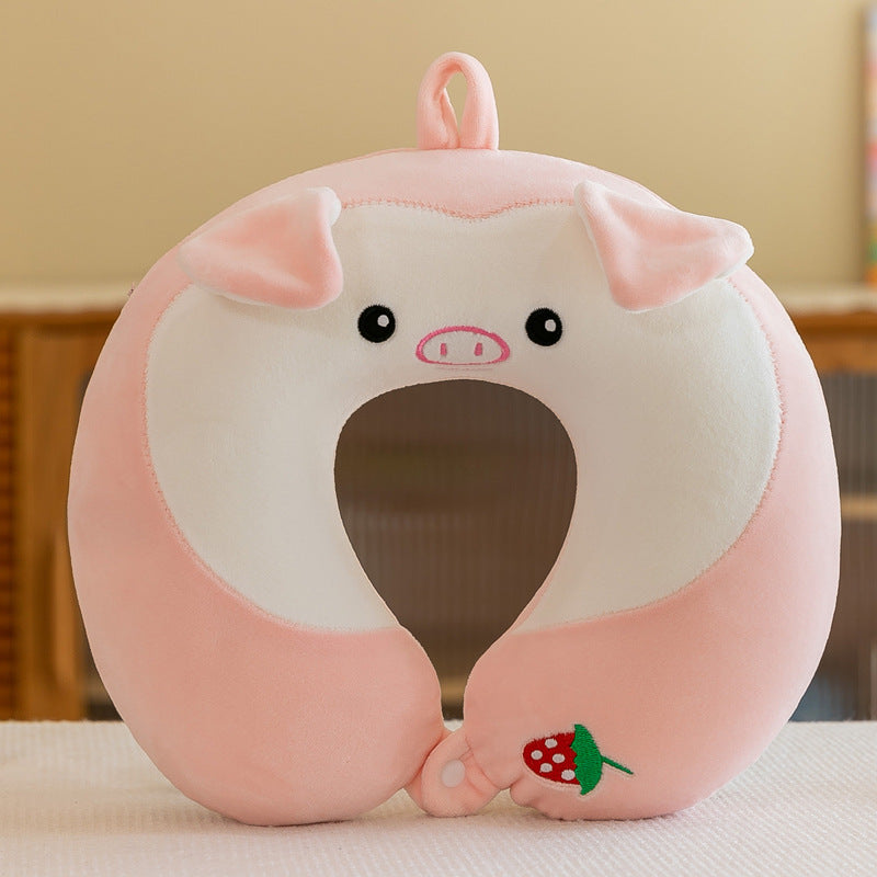 Cartoon Neck Support Pillow for Car & Plane