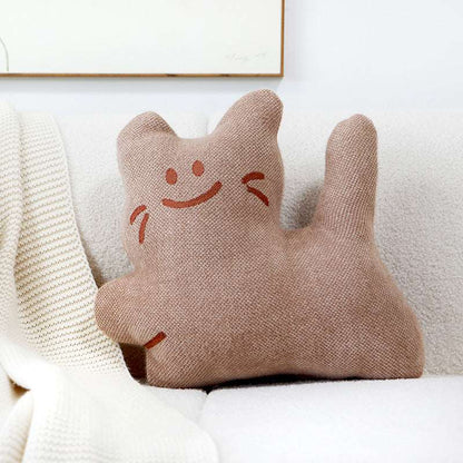Cat decorative throw pillow