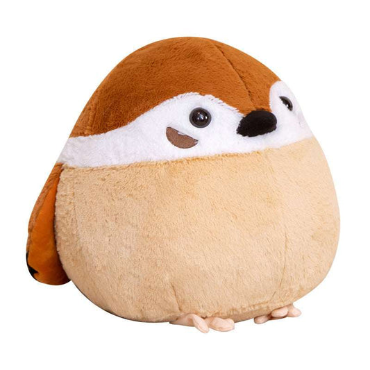 Chubby Tit Plush Toy sparrow