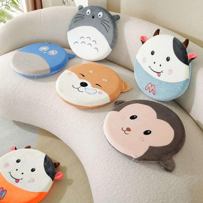 Plush Memory Foam Seat Cushion