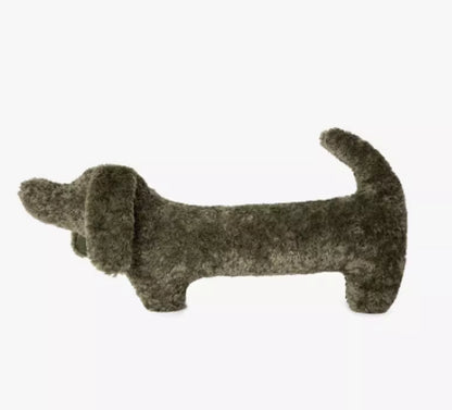 Cute Dachshund Cashmere Accent Pillow