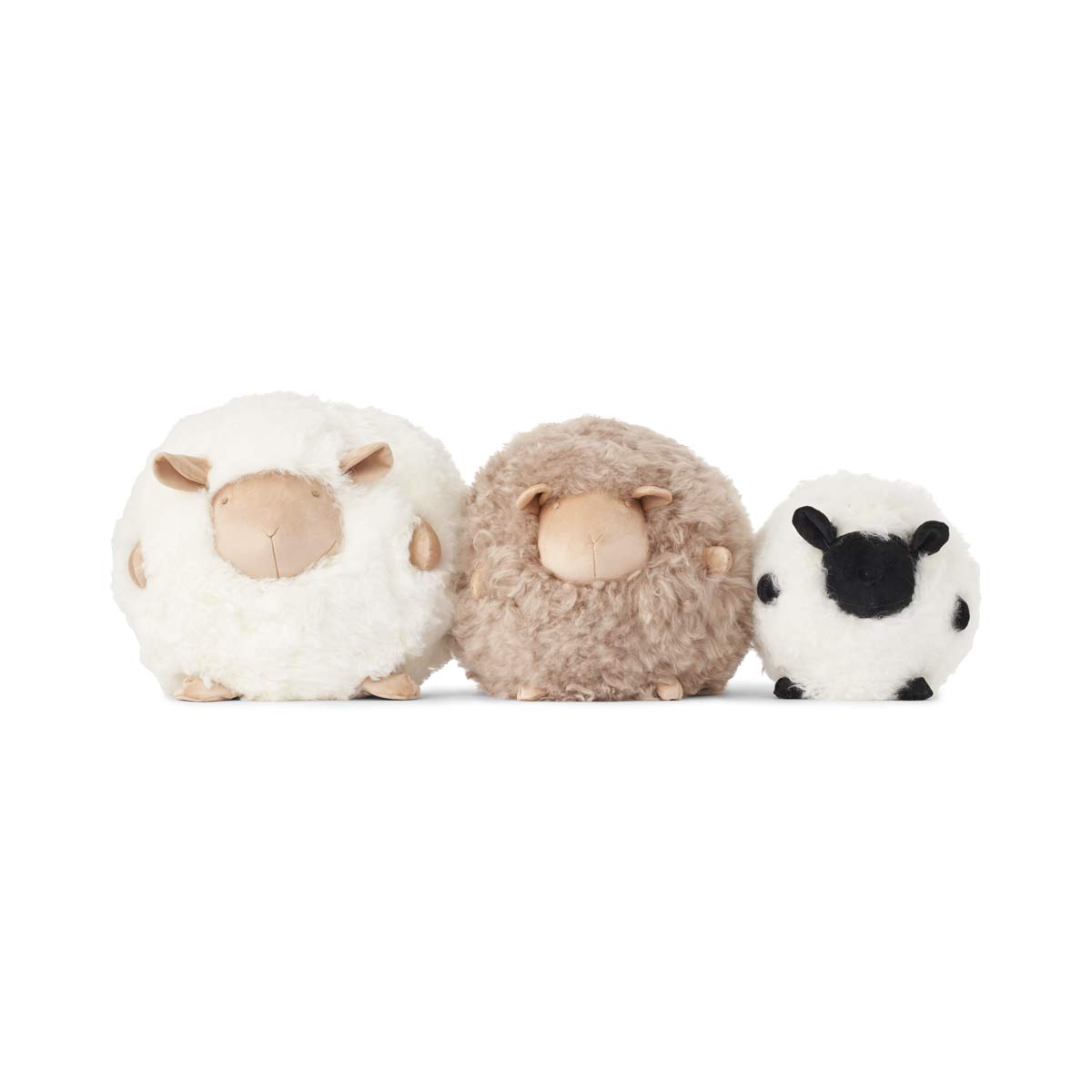 Furry Sheep Plush Pillow