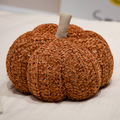 Nordic Plush Pumpkin Pillow