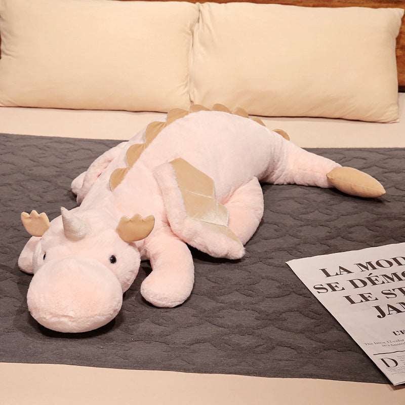 Little Flying Dragon Doll For Girls Sleeping Leg-supporting Pillow Dinosaur Doll Plush Toy