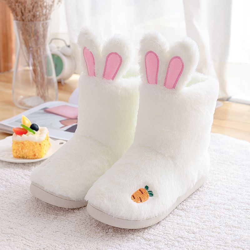 Bunny Ear Plush Boots