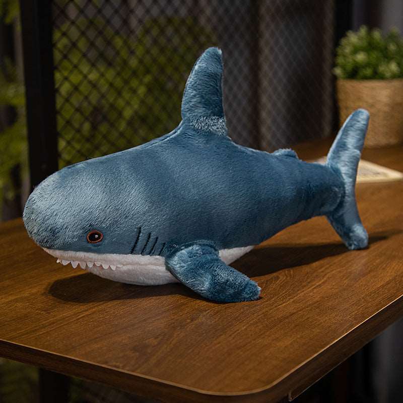 Coloured Shark  Plush Toy