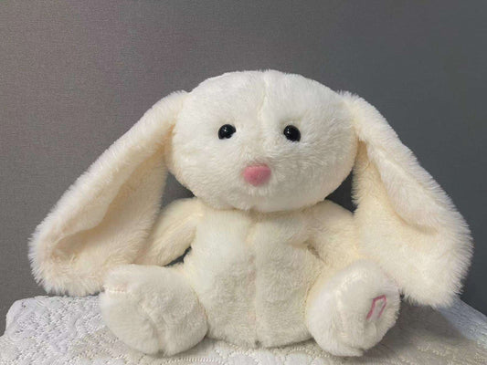 Soothing Rabbit white Breathing Plushie