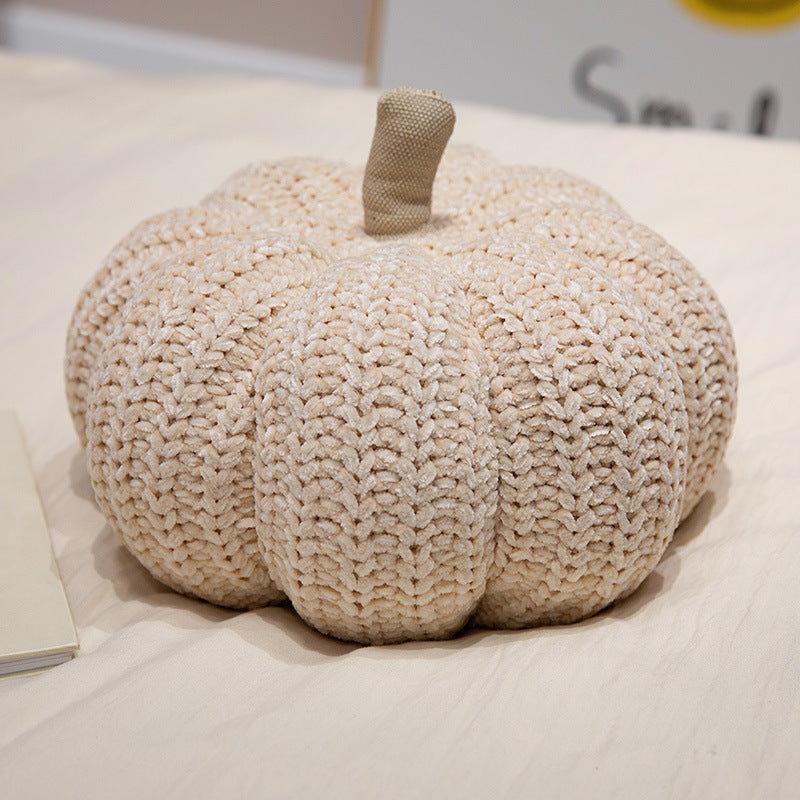 Nordic Plush Pumpkin Pillow