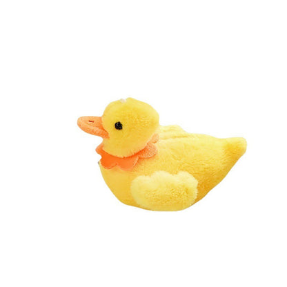 Adorable Plush Duck Keychain