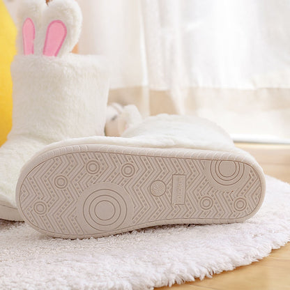 Bunny Ear Plush Boots